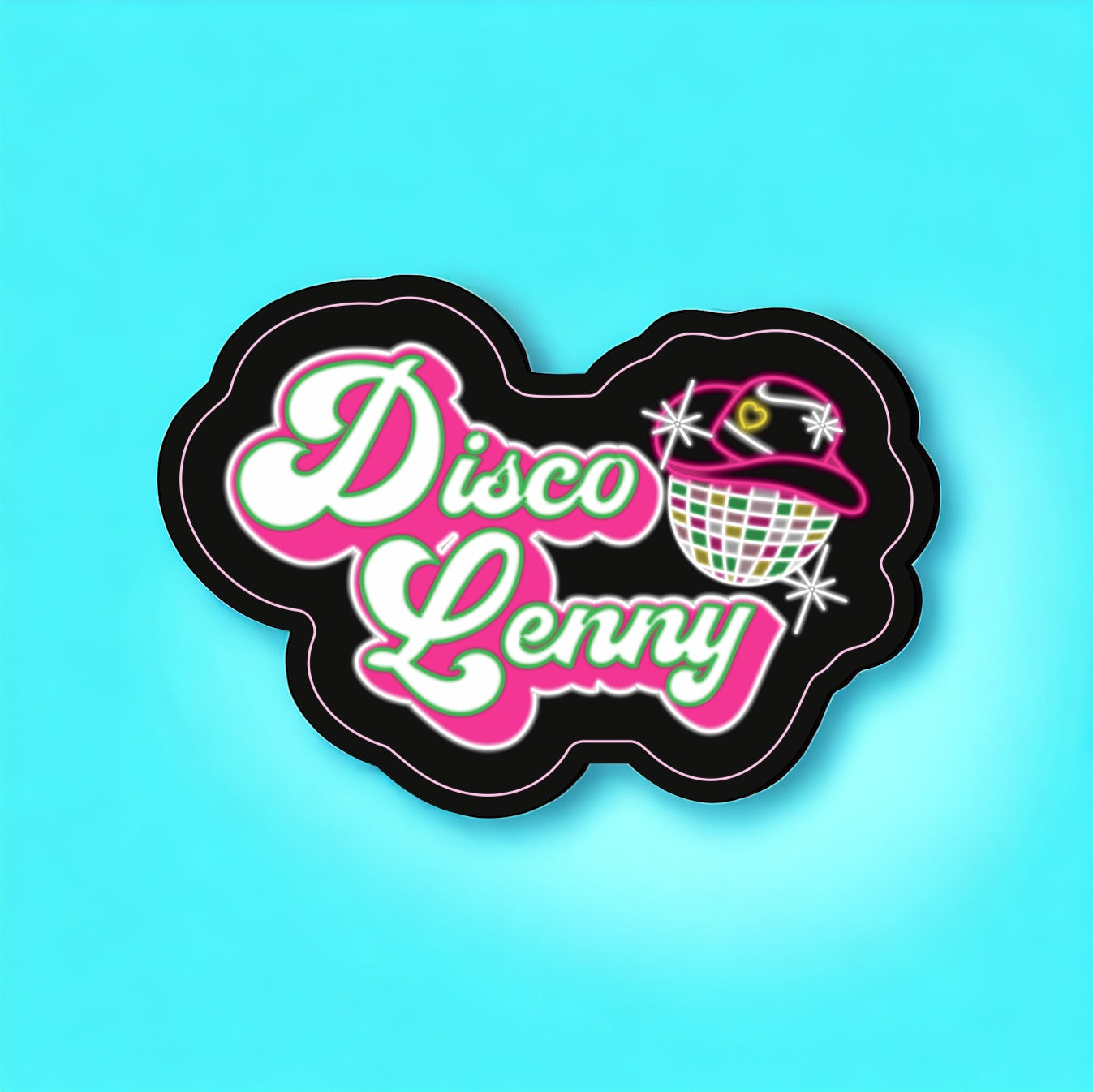 Disco Lenny Stickers